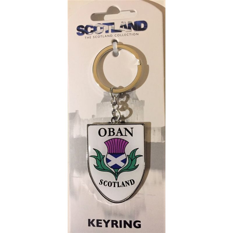 Oban Thistle Keyring