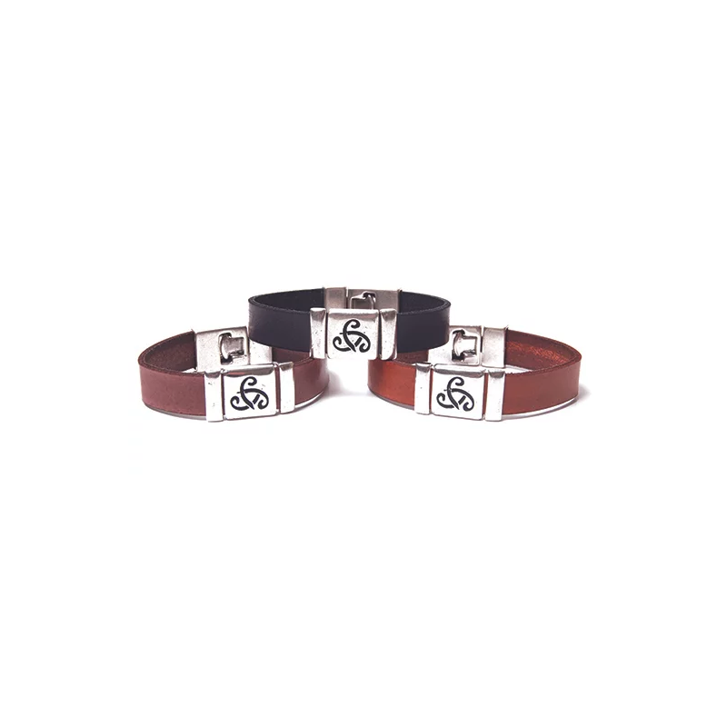 Celtic Spirit Leather Strap Bracelet (1 SUPPLIED)