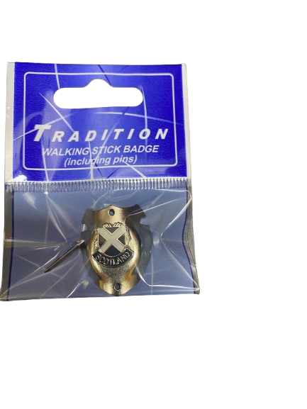 Scotland Saltire Walking Stick Badge