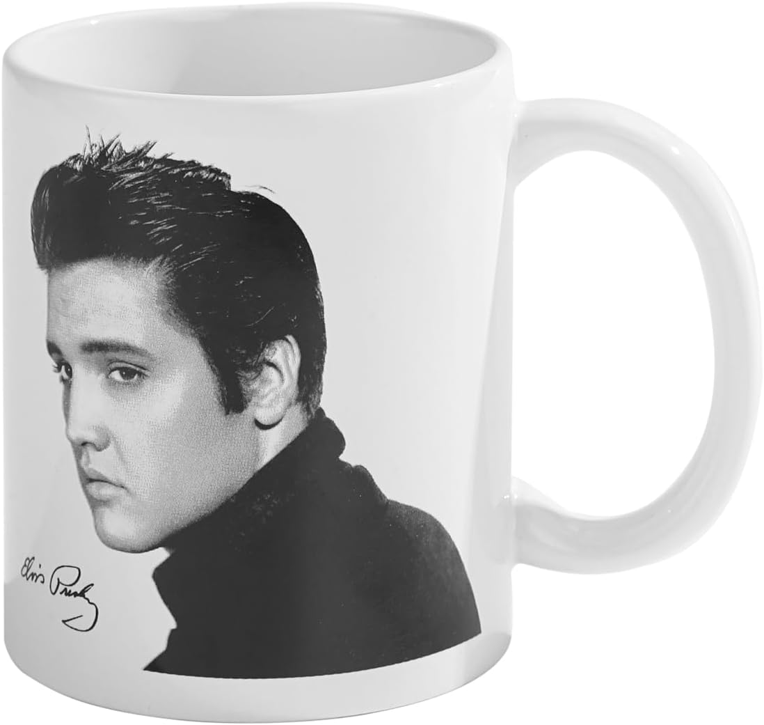 Elvis Presley Mug (Portrait Design) 315ml/11oz Ceramic Coffee Mug