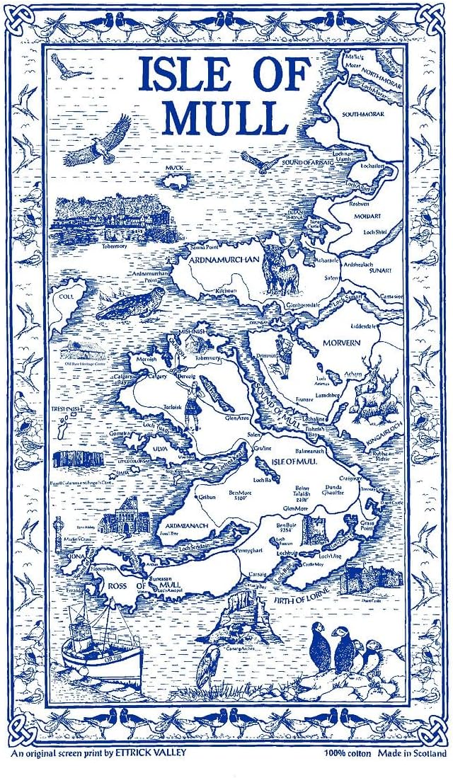 Isle of Mull Tea Towel