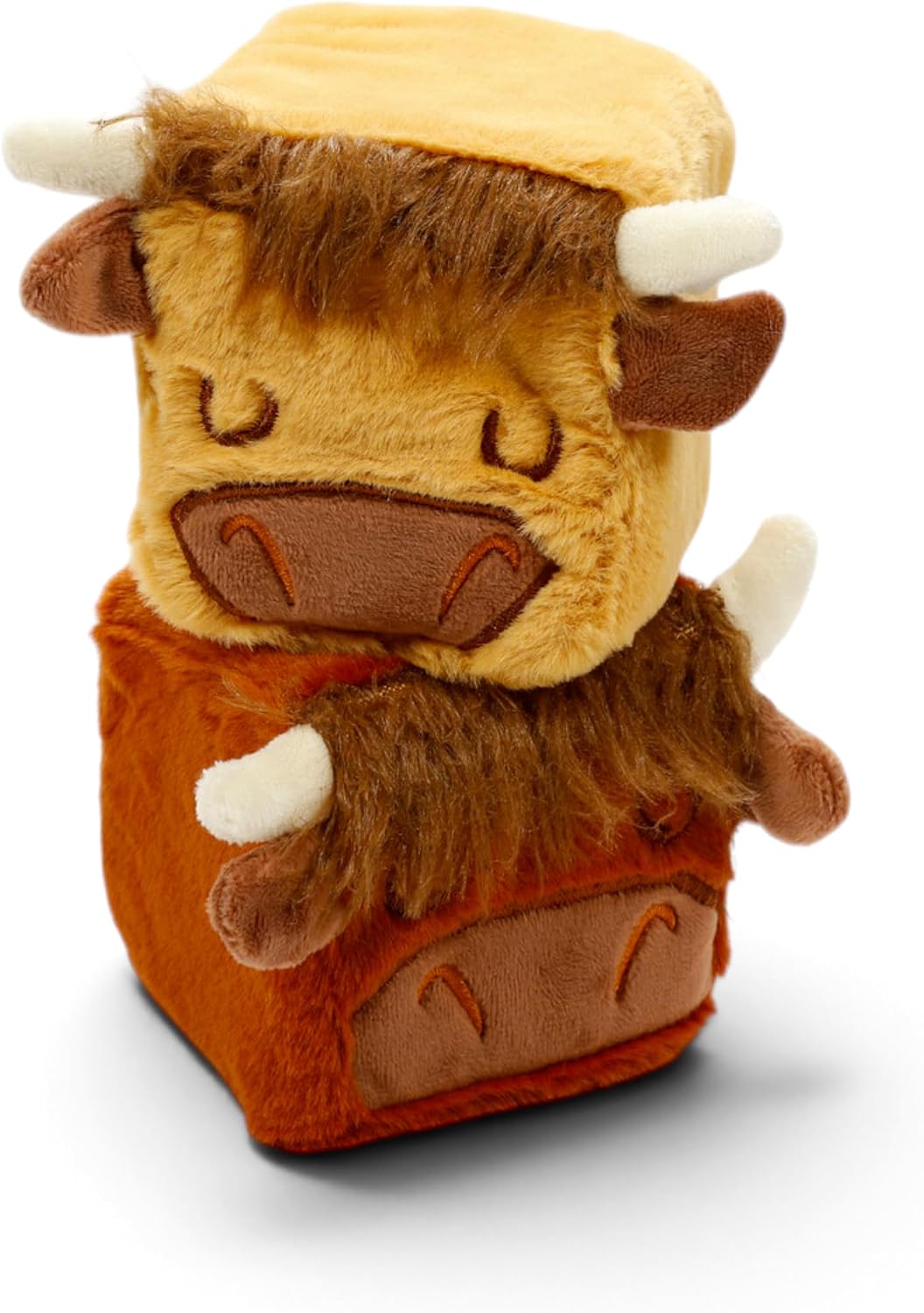 Squish Blox Highland Coo Cow Memory Foam Plush Squeezy Toy ***(1 SUPPLIED)***