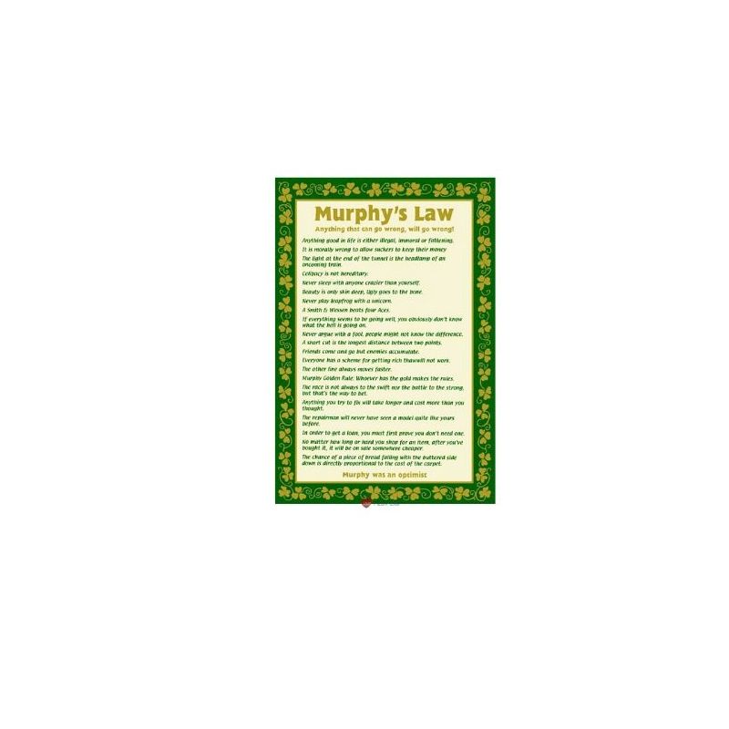 Tea Towel Murphys Law