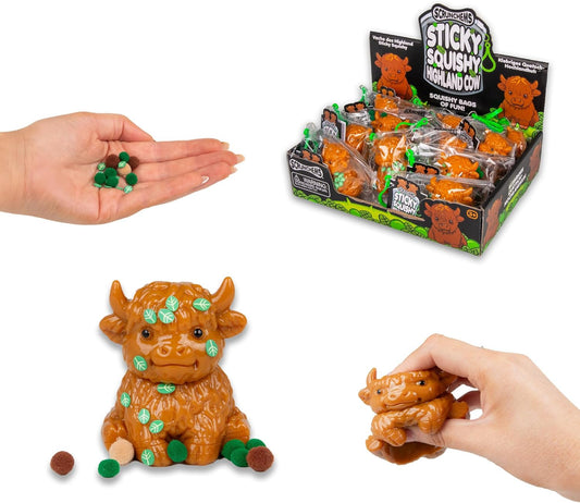 STICKY SQUISHY HIGHLAND COW