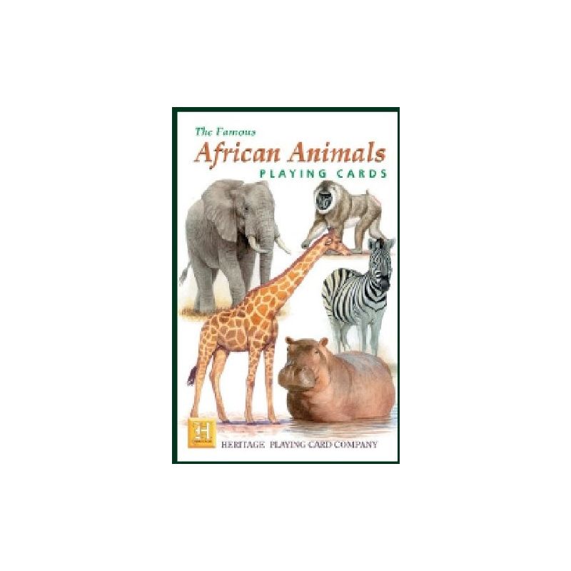 Heritage Playing Cards - African Animals Playing Cards