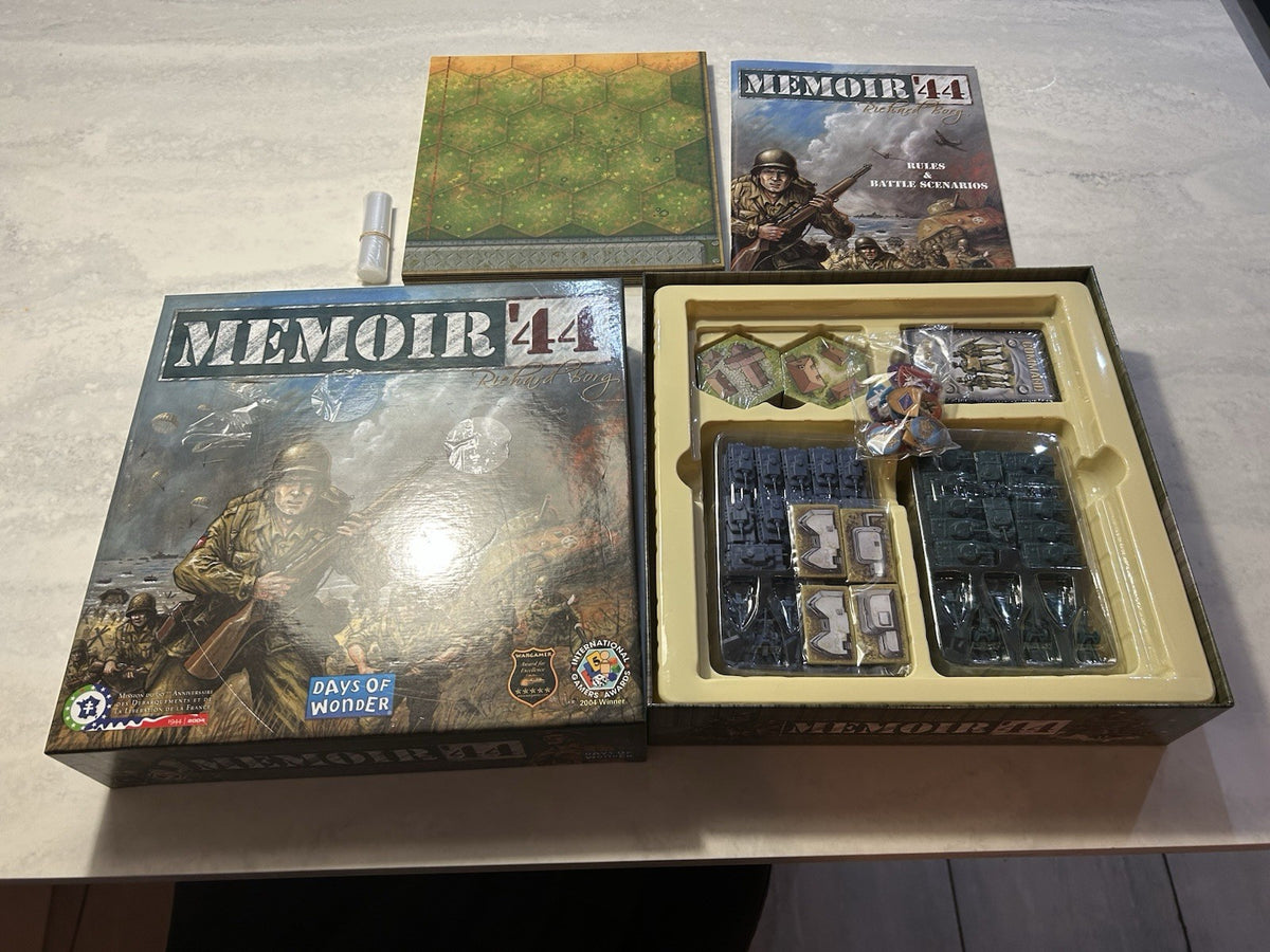Days of Wonder Memoir '44 Giant Version War Strategy Board Game 2+ 2004 DOW7301