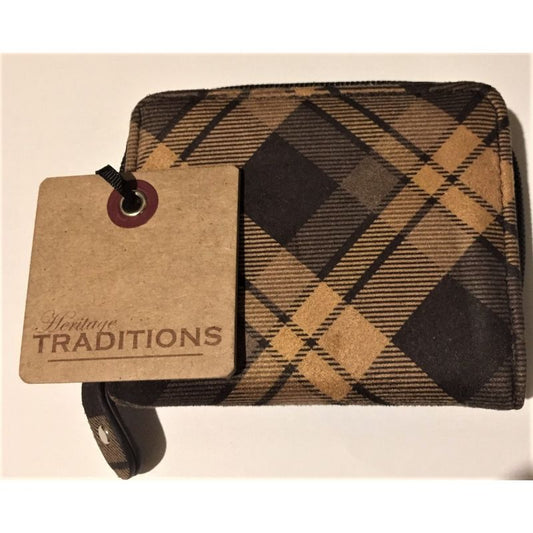 Heritage Traditions Checked Purse