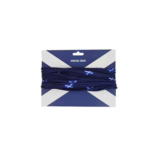 Scotland Saltire Flag Multiway Snood Unisex Bandana