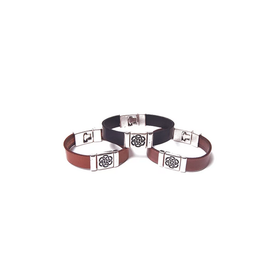 Celtic Spirit Leather Strap Bracelet (1 SUPPLIED)