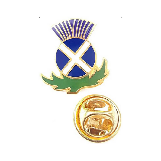 Scottish Thistle Pin Badge