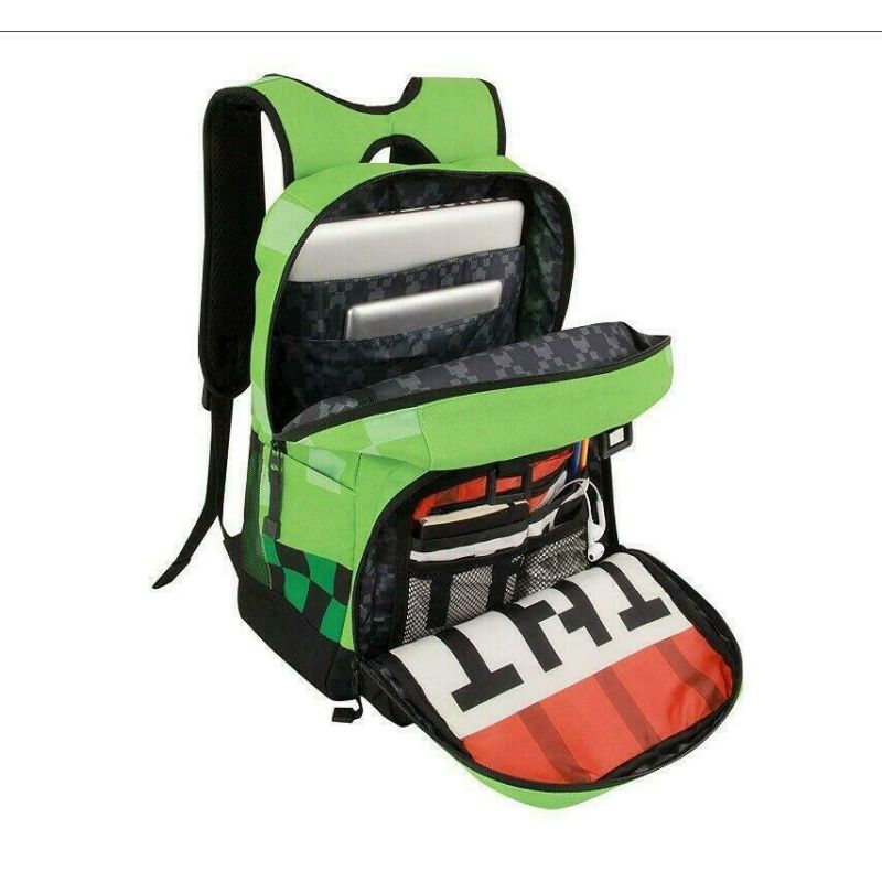Minecraft Backpack Children's Luggage, 44 cm Black Friday Deal Only £15.99 down from £39.99