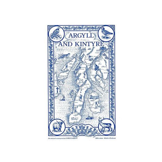 Argyll and Kintyre Tea Towel