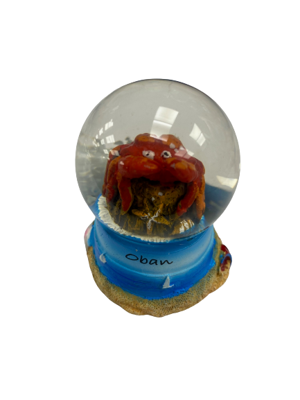 Oban Crab Snow Globe