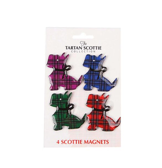 Tartan Scottie Magnets