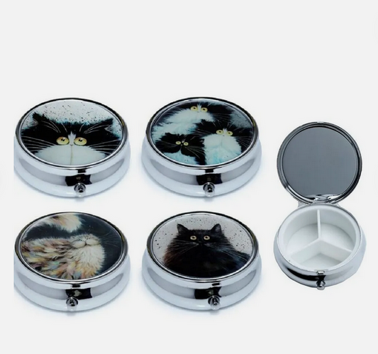 KIM HASKINS CATS PILL BOX ***(1 SUPPLIED)***
