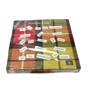 Scottish Lingo paper serviettes/napkins Pack of 20 Scottish Themed