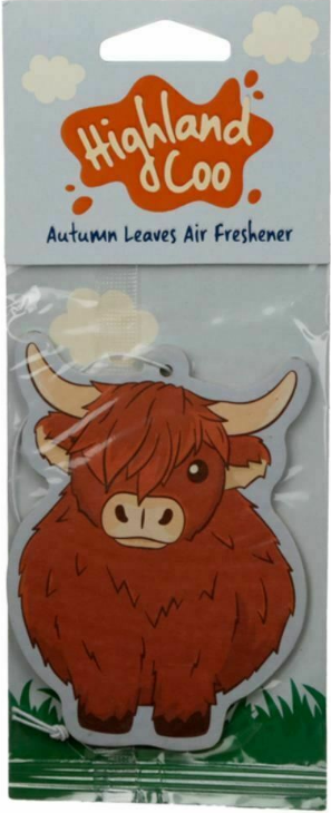 Highland Coo Cow Air Freshener