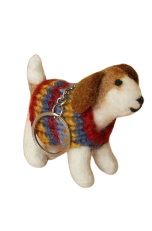 Jack In A Jumper Keyring