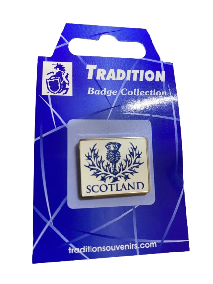 Scotland Thistle Pin Badge