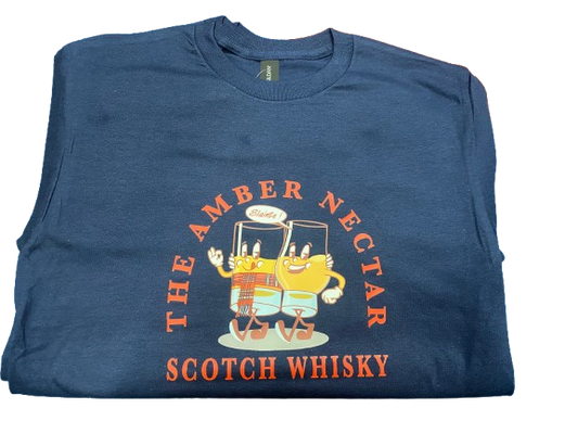 Scotch Whisky The Amber Nectar T Shirt (M)