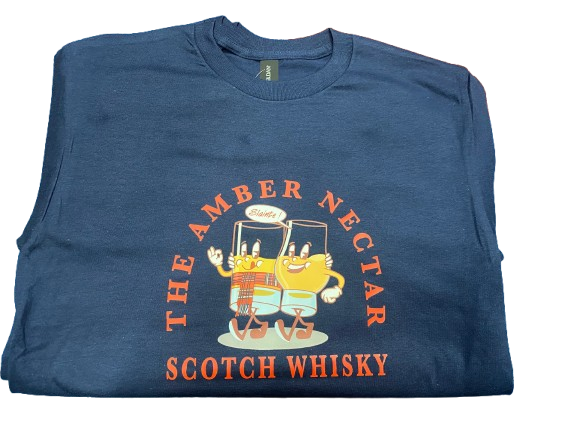 Scotch Whisky The Amber Nectar T Shirt (XXL)