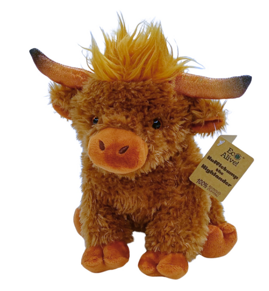 Large Soft Highland Cow - Eco Alive™