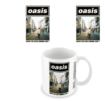 OASIS (WHAT'S THE STORY MORNING GLORY) WHITE POD MUG