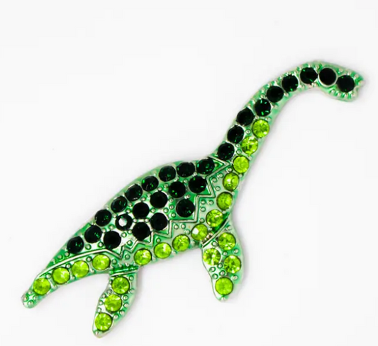 Loch Ness Monster Diamante Magnet