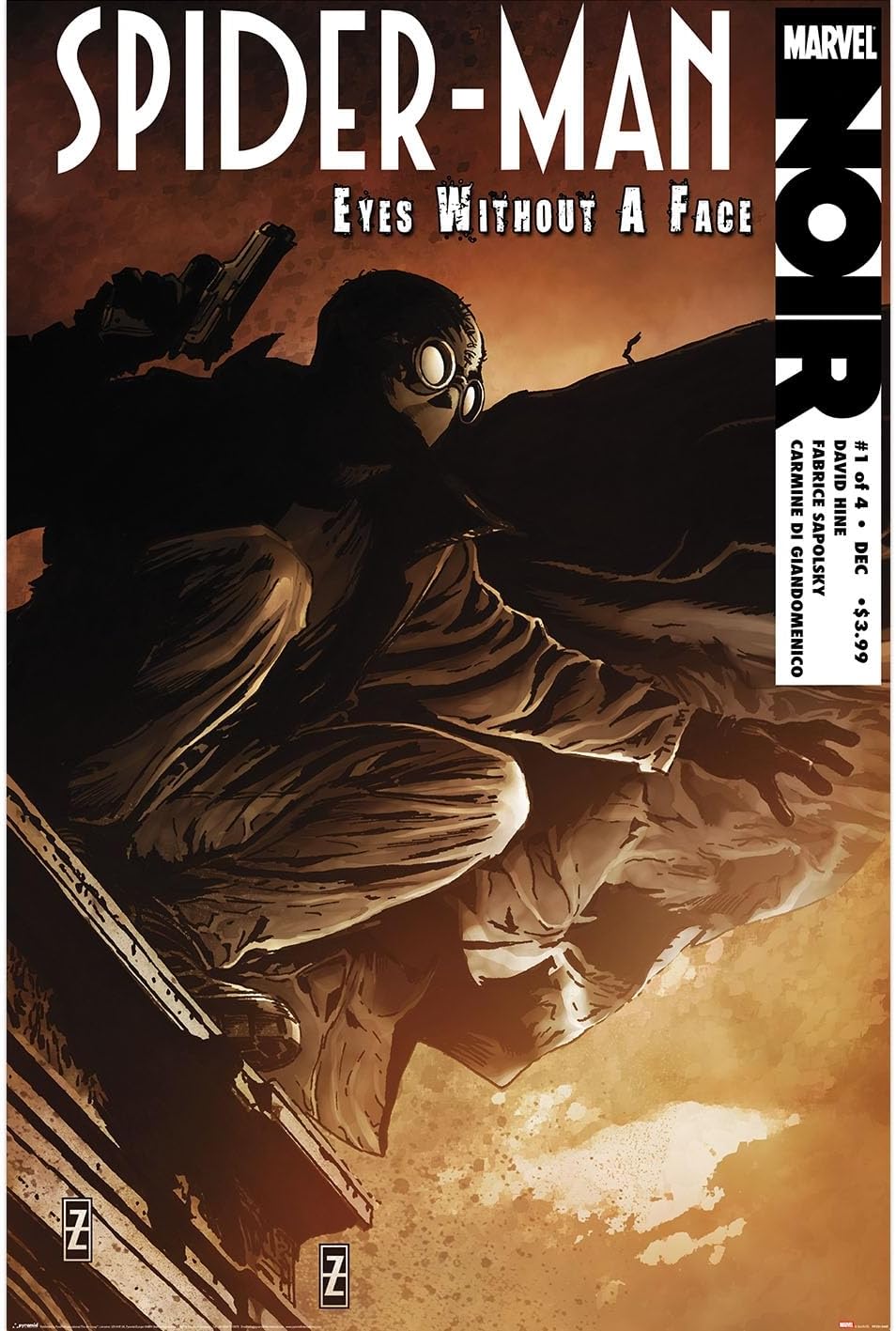 Spider Noir Comic Cover Maxi Poster