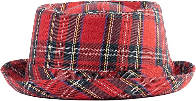 Royal Stewart Pork Pie Hat