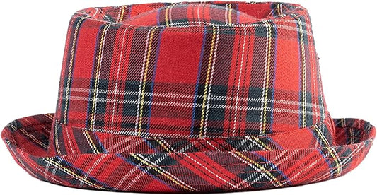 Royal Stewart Pork Pie Hat