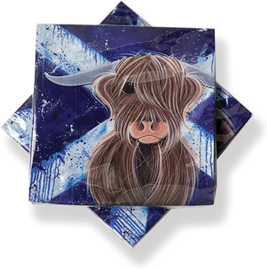 Highland Cow Paper Napkins