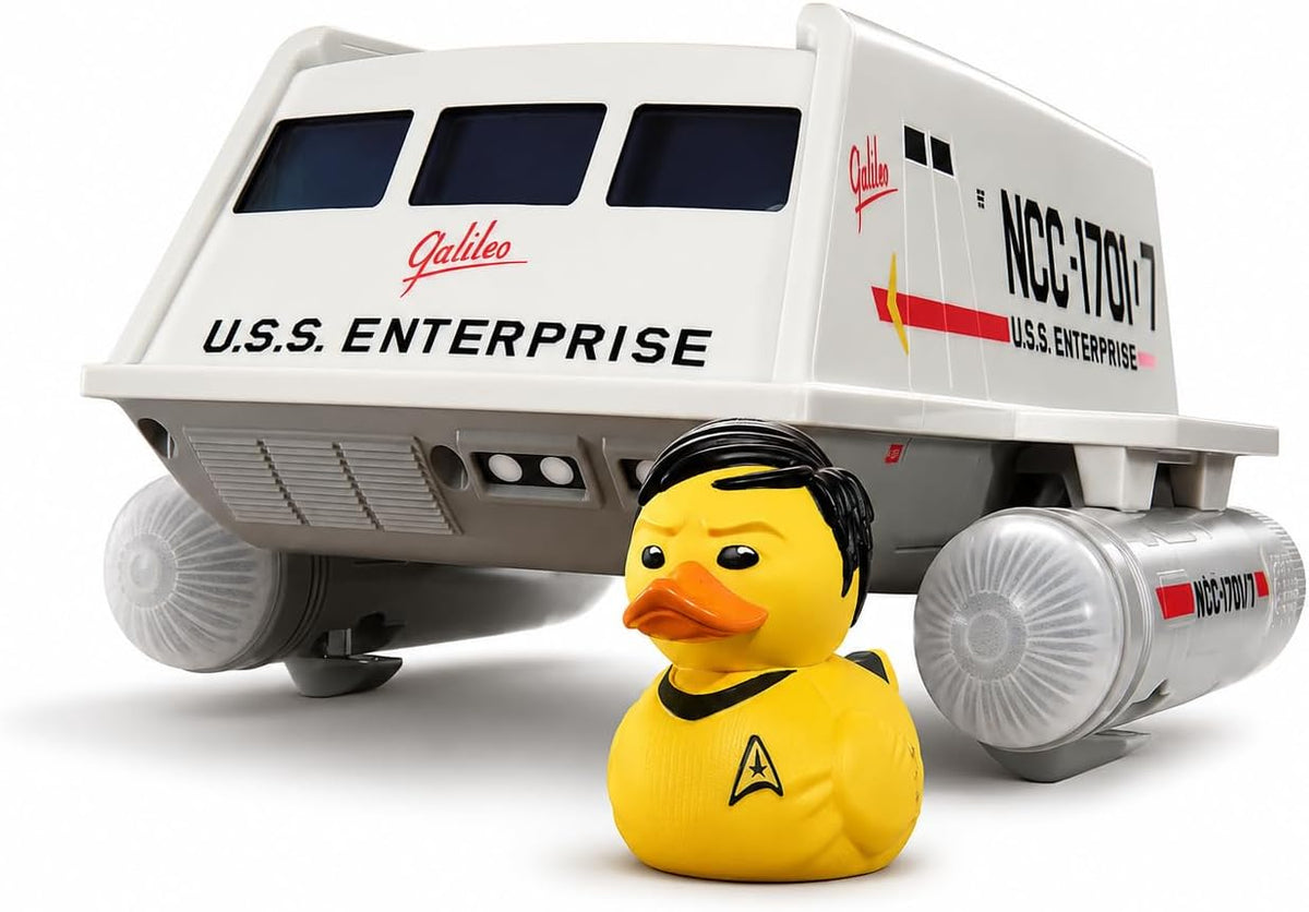 TUBBZ Star Trek Galileo Shuttlecraft, Includes Exclusive Sulu Duck, 23.5cm