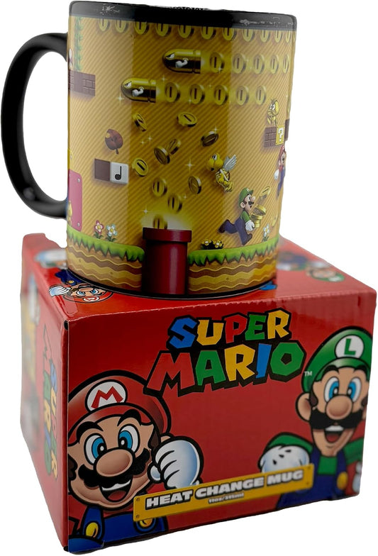 Super Mario Hot (Gold Coin Rush) Heat Change Mug