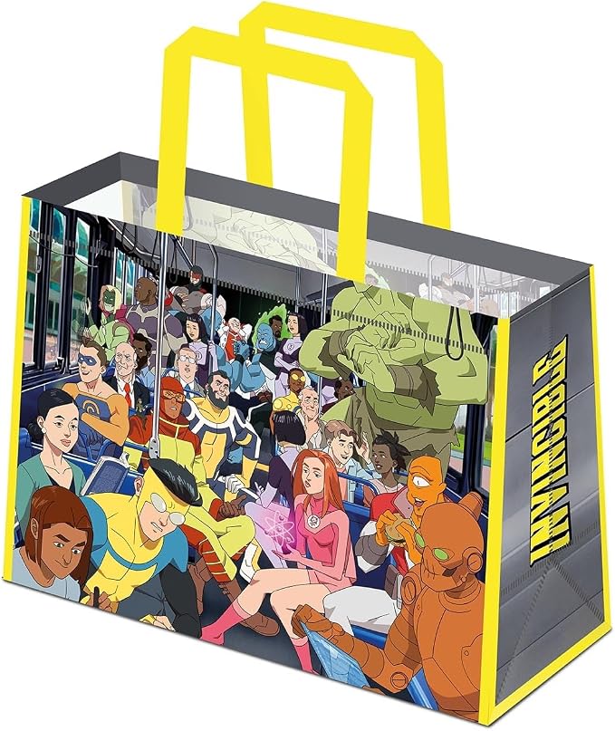 Invincible (Strange Bus Ride) Reusable Tote Bag