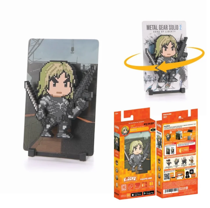 FiGGYZ Metal Gear Solid Raiden 11cm Collectible Pop Magnet