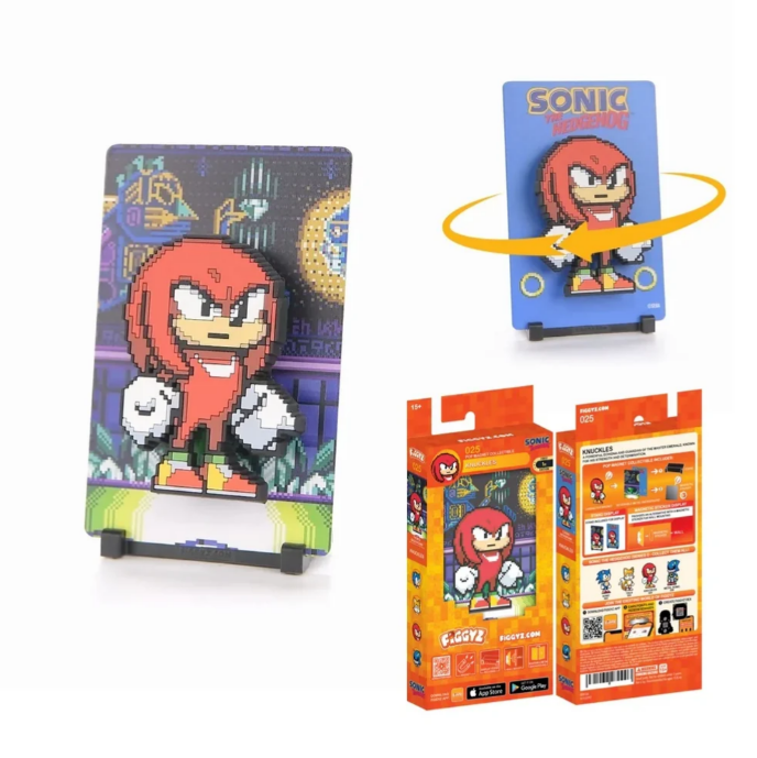 FiGGYZ Sonic the Hedgehog Knuckles 11cm Collectible Pop Magnet