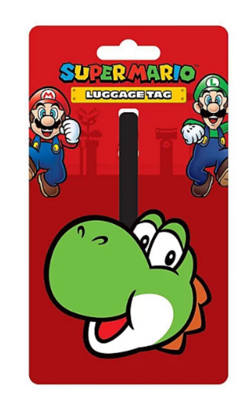 Super Mario Luggage Tag (Yoshi)
