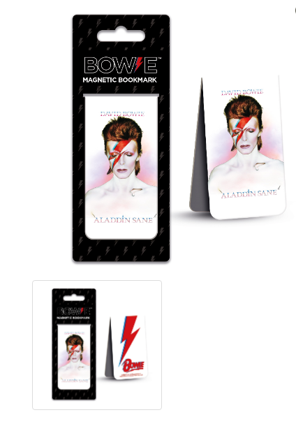 DAVID BOWIE (ALADDIN SANE) MAGNETIC BOOKMARK