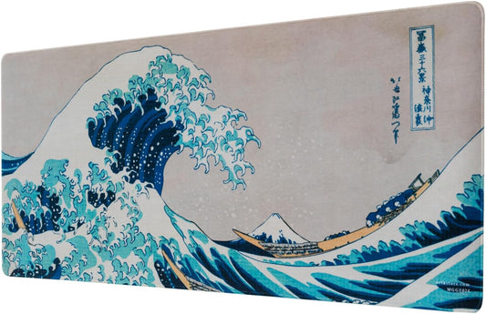 Hokusai Large Mouse Mat, Gaming Mouse Pad XXL