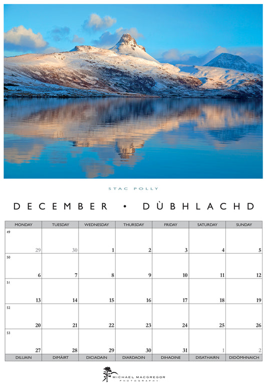 Michael Macgregor Highlands and Islands 2027 Calendar