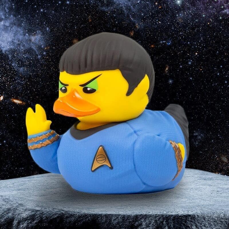 TUBBZ: Star Trek - Spock Vulcan Officer Rubber Duck Collectable Toy 9 cm