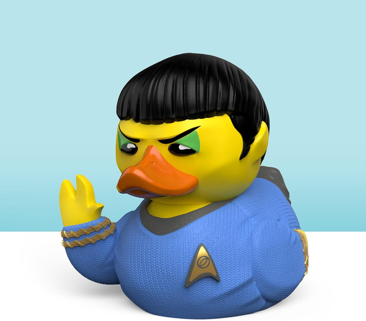 TUBBZ: Star Trek - Spock Starfleet Mini Rubber Duck Collectable Toy 5 cm