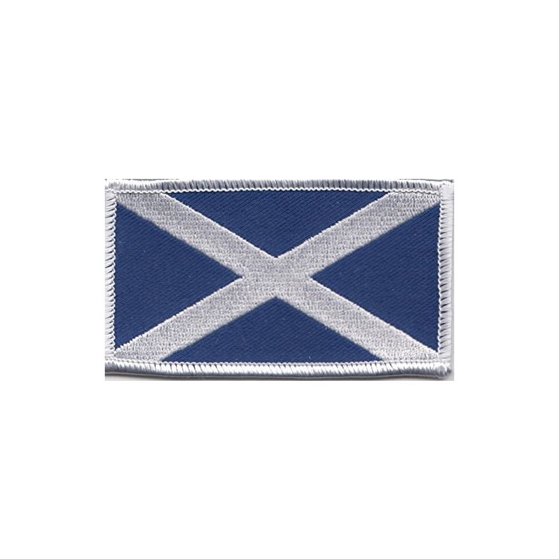 Scottish Saltire Patch Small  4cm x 2.5cm