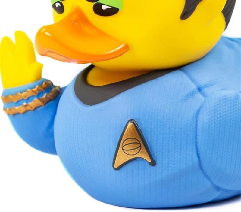 TUBBZ: Star Trek - Spock Vulcan Officer Rubber Duck Collectable Toy 9 cm