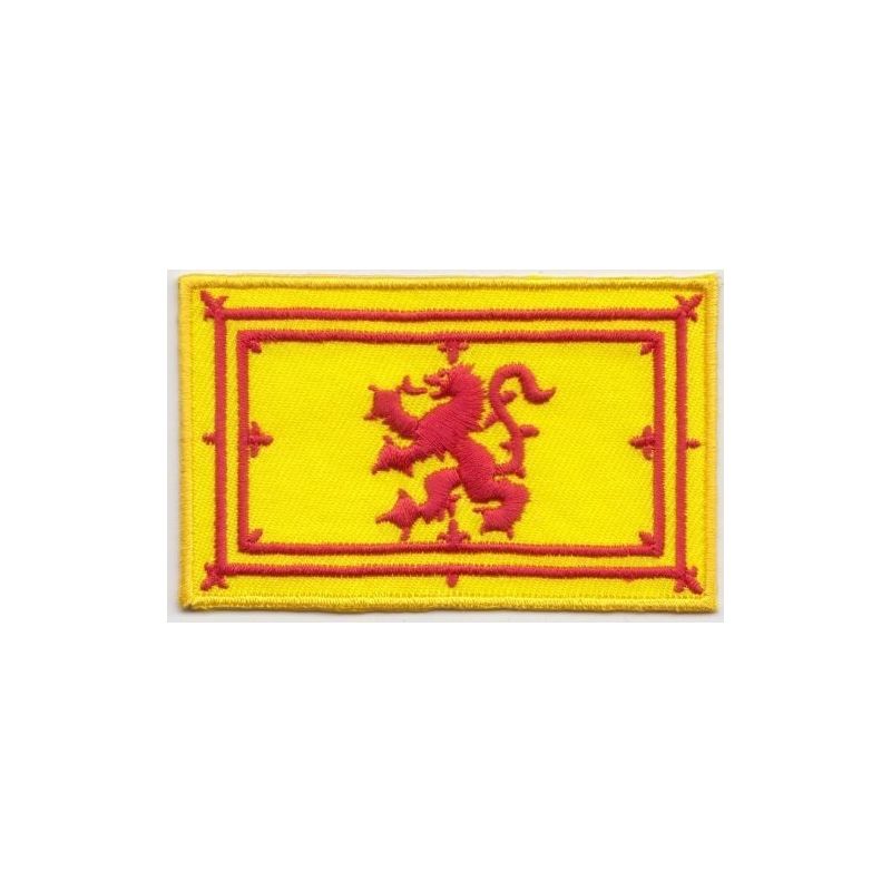 Scotland Lion Rampant Flag Embroidered Patch Badge