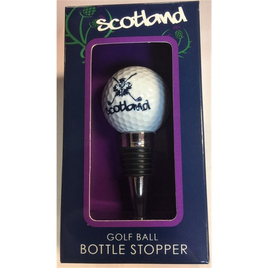 Golf Ball Bottle Stopper