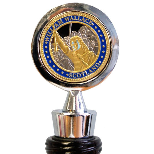 Wine Bottle Stopper – Willian Wallace solid metal construction