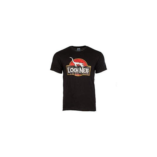 Lochness Dinosaur Black T-Shirt - Size XXL