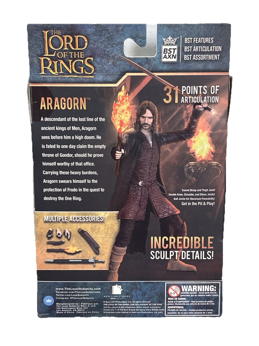 Lord of the Rings Aragorn 5” Action Figure with Accessories - BNIB